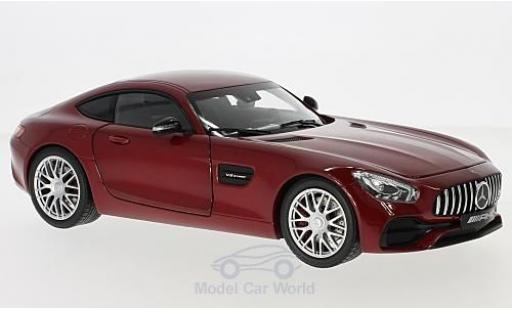 Miniature Mercedes AMG GT 1/18 Norev (C190) metallise rouge Mercedes AMG GT 1/18 Norev (C190) metallise rouge miniature