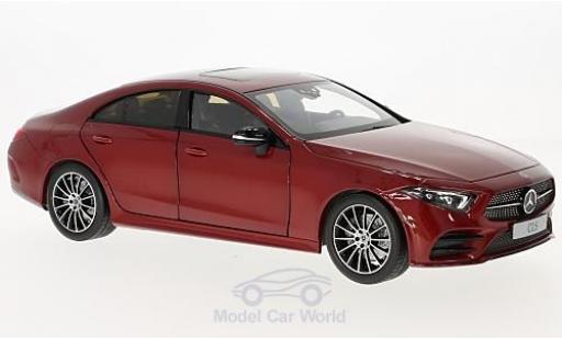 Miniature Mercedes CLS 1/18 Norev Coupe (C257) metallise rouge 2018 Mercedes CLS 1/18 Norev Coupe (C257) metallise rouge 2018 miniature