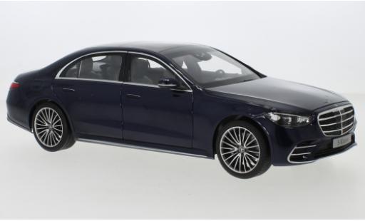 Miniature Mercedes Classe S 1/18 Norev AMG-Line (V223) metallise bleue 2020 Mercedes Classe S 1/18 Norev AMG-Line (V223) metallise bleue 2020 miniature