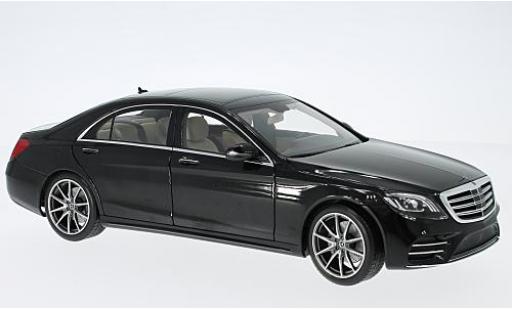 Miniature Mercedes Classe S 1/18 Norev V222 Mopf noire 2017 Mercedes Classe S 1/18 Norev V222 Mopf noire 2017 miniature