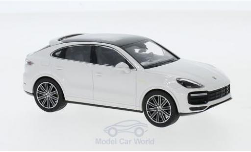 Miniature Porsche Cayenne Turbo S 1/43 Norev Turbo S e-hybrid Coupe blanche 2019 Porsche Cayenne Turbo S 1/43 Norev Turbo S e-hybrid Coupe blanche 2019 miniature
