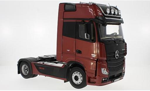 Miniature Mercedes Actros 1/18 NZG GigaSpace 4x2 FH25 metallise rouge Mercedes Actros 1/18 NZG GigaSpace 4x2 FH25 metallise rouge miniature