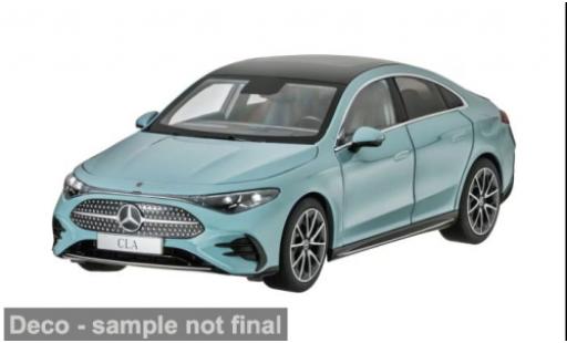 Mercedes CLA 1/18 I NZG (C178) HEV turquoise 2025 1:18 miniature