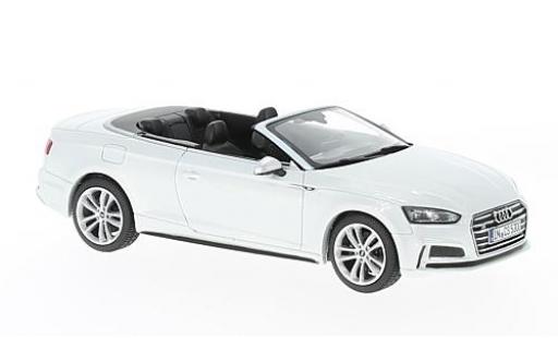 Miniature Audi S5 1/43 Paragon Cabriolet metallise blanche Audi S5 1/43 Paragon Cabriolet metallise blanche miniature