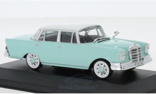 Miniature Mercedes 220 1/43 Pct SE (W111) türkis/blanche 1959 Mercedes 220 1/43 Pct SE (W111) türkis/blanche 1959 miniature
