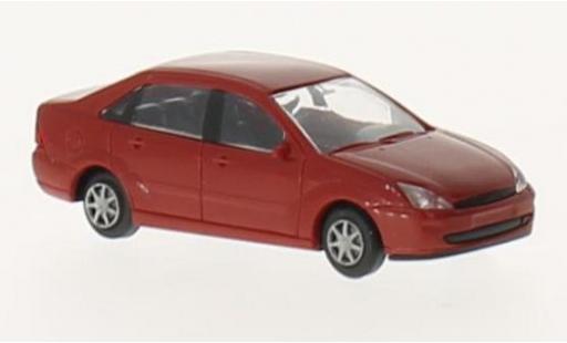 Miniature Ford Focus 1/87 Rietze Stufenheck rouge sans Vitrine Ford Focus 1/87 Rietze Stufenheck rouge sans Vitrine miniature