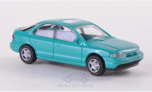 Miniature Ford Mondeo 1/87 Rietze MKI Fließheck türkis 1994 ohne Vitrine Ford Mondeo 1/87 Rietze MKI Fließheck türkis 1994 ohne Vitrine miniature