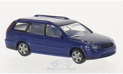 Miniature Ford Mondeo 1/87 Rietze Turnier bleue 2000 Ford Mondeo 1/87 Rietze Turnier bleue 2000 miniature