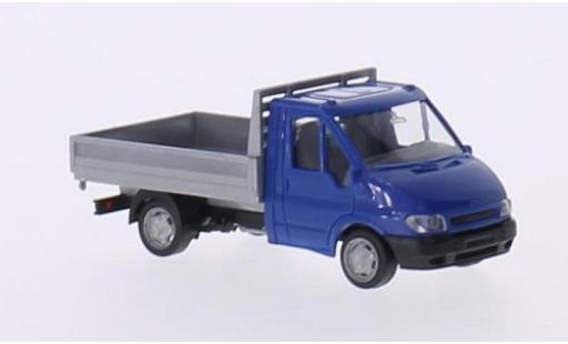 Miniature Ford Transit 1/87 Rietze Pritsche bleue/grise 2001 sans Vitrine Ford Transit 1/87 Rietze Pritsche bleue/grise 2001 sans Vitrine miniature