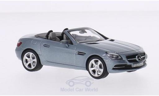 Mercedes Classe SLK 1/43 Schuco SLK-Klasse (R172) metallise grise 2011 miniature