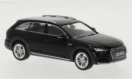 Miniature Audi A4 1/43 Spark Allroad quattro noire 2016 Audi A4 1/43 Spark Allroad quattro noire 2016 miniature