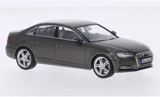Miniature Audi A4 1/43 Spark (B9) metallise marron 2015 Audi A4 1/43 Spark (B9) metallise marron 2015 miniature