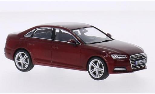 Miniature Audi A4 1/43 Spark (B9) metallise rouge 2015 Audi A4 1/43 Spark (B9) metallise rouge 2015 miniature