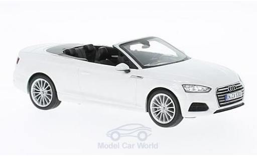 Miniature Audi A5 1/43 Spark Cabriolet metallise blanche 2016 Audi A5 1/43 Spark Cabriolet metallise blanche 2016 miniature
