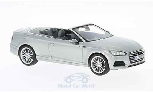 Miniature Audi A5 1/43 Spark Cabriolet grise 2016 Audi A5 1/43 Spark Cabriolet grise 2016 miniature