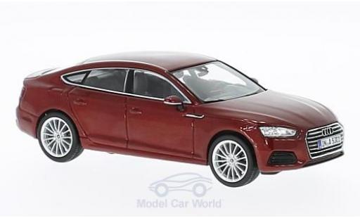 Miniature Audi A5 1/43 Spark Sportback metallise rouge 2016 Audi A5 1/43 Spark Sportback metallise rouge 2016 miniature