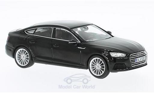 Miniature Audi A5 1/43 Spark Sportback noire 2016 Audi A5 1/43 Spark Sportback noire 2016 miniature