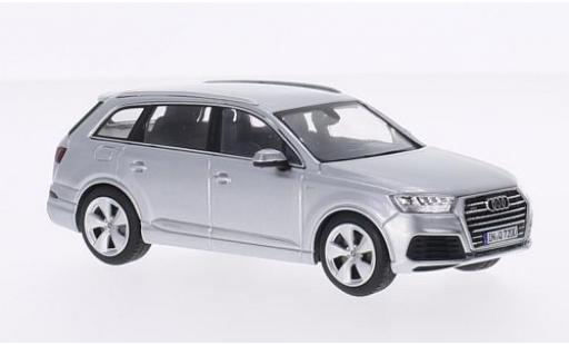 Miniature Audi Q7 1/43 Spark grise 2015 Audi Q7 1/43 Spark grise 2015 miniature