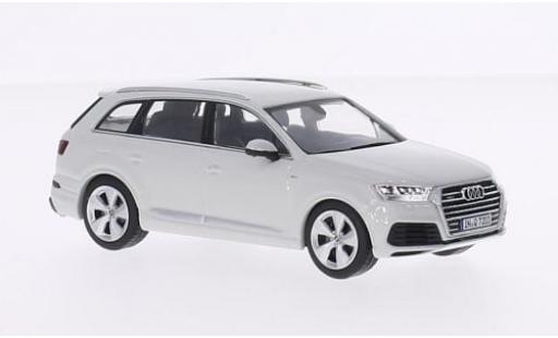 Audi Q7 1/43 I Spark blanche 2015 1:43 miniature
