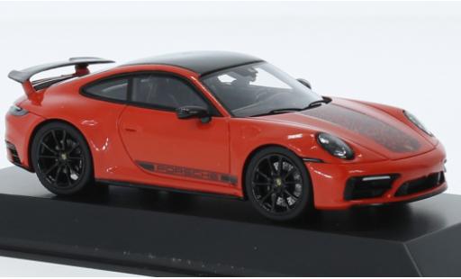 Miniature Porsche 992 S 1/43 I Spark 911  Carrera Gijs van Lennep Edition orange Porsche 992 S 1/43 I Spark 911  Carrera Gijs van Lennep Edition orange miniature