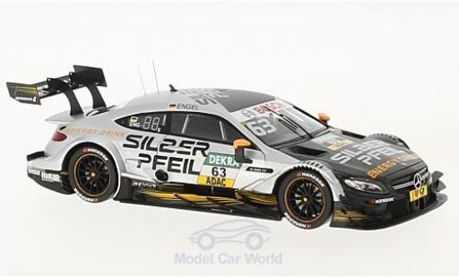 Miniature Mercedes Classe C DTM 1/43 Spark AMG C63 DTM No.63 Silberpfeil DTM 2017 M.Engel Mercedes Classe C DTM 1/43 Spark AMG C63 DTM No.63 Silberpfeil DTM 2017 M.Engel miniature