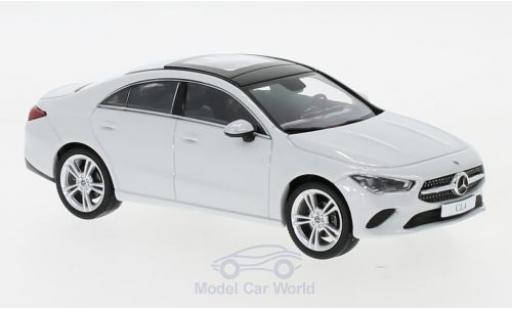 Mercedes CLA 1/43 Spark Coupe (C118) metallise blanche miniature