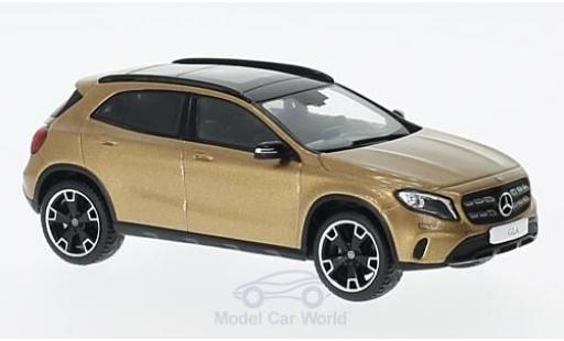 Miniature Mercedes Classe GLA 1/43 Spark GLA (X 156) Mopf metallise marron Mercedes Classe GLA 1/43 Spark GLA (X 156) Mopf metallise marron miniature