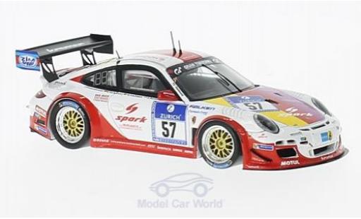 Miniature Porsche 991 GT3 1/43 Spark 911 () GT3 No.57 Kremer Racing 24h Nürburgring 2016 E.Baunach/W.Kaufmann/E.Salewsky/P.Haezebrouck Porsche 991 GT3 1/43 Spark 911 () GT3 No.57 Kremer Racing 24h Nürburgring 2016 E.Baunach/W.Kaufmann/E.Salewsky/P.Haezebrouck miniature