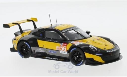 Miniature Porsche 991 RSR 1/43 Spark 911 ( II) RSR No.56 Project 25 WEC 2018 E.Perfetti/P.Lindsey/J.Bergmeister Porsche 991 RSR 1/43 Spark 911 ( II) RSR No.56 Project 25 WEC 2018 E.Perfetti/P.Lindsey/J.Bergmeister miniature