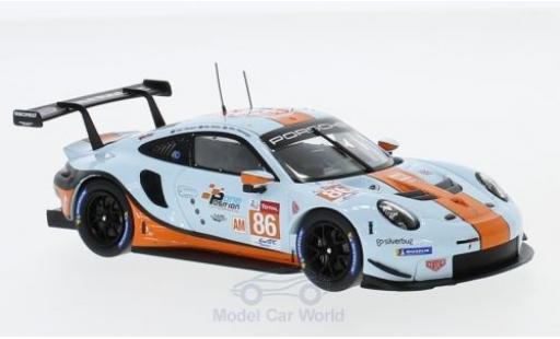 Miniature Porsche 991 RSR 1/43 Spark 911 ( II) RSR No.86 Gulf Racing Gulf WEC 2018 M.Wainwright/B.Barker/A.Davison Porsche 991 RSR 1/43 Spark 911 ( II) RSR No.86 Gulf Racing Gulf WEC 2018 M.Wainwright/B.Barker/A.Davison miniature