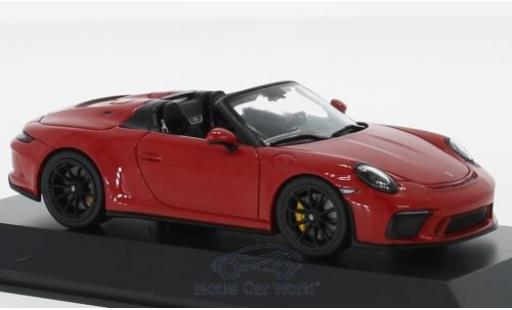 Miniature Porsche 992 Speedster 1/43 Spark 911 (991 II) Speedster rouge 2019 Porsche 992 Speedster 1/43 Spark 911 (991 II) Speedster rouge 2019 miniature