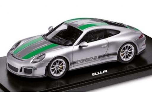 Miniature Porsche 991 R 1/18 Spark 911 R () grise/verte 2017 Porsche 991 R 1/18 Spark 911 R () grise/verte 2017 miniature