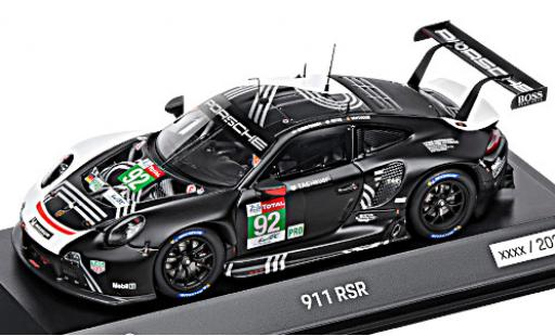 Porsche 992 RSR 1/43 Spark 911 RSR (991.2) No.92 24h Le Mans 2020 M.Christensen/K.Estre/L.Vanthoor miniature