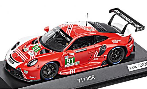 Porsche 992 RSR 1/43 Spark 911 RSR (991) 24h Le Mans 2020 R.Lietz/G.Bruni/F.Makowiecki miniature