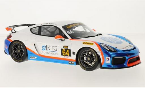 Porsche Cayman GT4 Clubsport 1/18 Spark GT4 Clubsport No.64 Team TGM T.Giovanis/G.Cosmo miniature