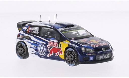 Miniature Volkswagen Polo 1/43 Spark R WRC No.1 Motorsport Red Bull Rallye WM Rallye Monte-Carlo 2015 S.Ogier/J.Ingrassia Volkswagen Polo 1/43 Spark R WRC No.1 Motorsport Red Bull Rallye WM Rallye Monte-Carlo 2015 S.Ogier/J.Ingrassia miniature