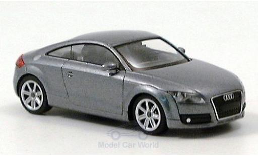 Miniature Audi TT coupe 1/87 Wiking Coupe metallise grise 2006 Audi TT coupe 1/87 Wiking Coupe metallise grise 2006 miniature