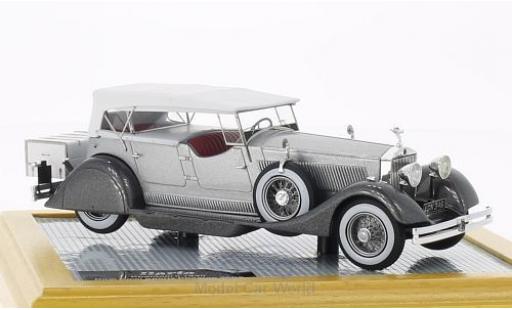Miniature Rolls Royce Phantom 1/43 Ilario II Dual Cowl Sports Phaeton Whittingham & Mitchel grise/metallise grise 1930 sn25EX Rolls Royce Phantom 1/43 Ilario II Dual Cowl Sports Phaeton Whittingham & Mitchel grise/metallise grise 1930 sn25EX miniature