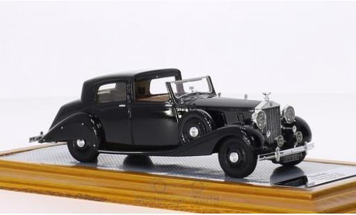 Miniature Rolls Royce Phantom 1/43 Ilario III Sedanca De Ville Hooper noire RHD 1937 sn 3CP130 Rolls Royce Phantom 1/43 Ilario III Sedanca De Ville Hooper noire RHD 1937 sn 3CP130 miniature