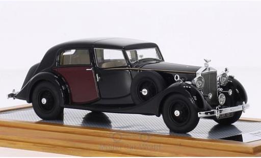 Miniature Rolls Royce Phantom 1/43 Ilario III Sedanca de Ville Park Ward noire/rouge RHD 1937 sn3CP192 Rolls Royce Phantom 1/43 Ilario III Sedanca de Ville Park Ward noire/rouge RHD 1937 sn3CP192 miniature