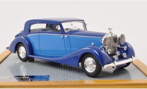 Miniature Rolls Royce Phantom 1/43 Ilario III Vesters & Neirinck Coupe bleue/bleue 1937 Rolls Royce Phantom 1/43 Ilario III Vesters & Neirinck Coupe bleue/bleue 1937 miniature