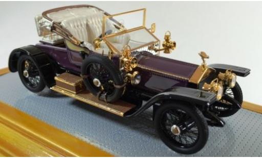 Miniature Rolls Royce Silver Ghost 1/43 Ilario Balloon Car violetteee/noire RHD 1910 sn1513 Rolls Royce Silver Ghost 1/43 Ilario Balloon Car violetteee/noire RHD 1910 sn1513 miniature