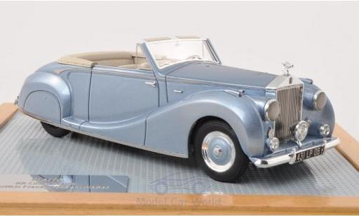 Miniature Rolls Royce Silver Wraith 1/43 Ilario Drop Head Coupe Franay metallise bleue 1948 Rolls Royce Silver Wraith 1/43 Ilario Drop Head Coupe Franay metallise bleue 1948 miniature