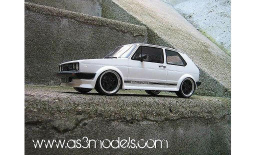 Volkswagen Golf GTI 1/18 Ottomobile Oettinger preparation porsche miniature