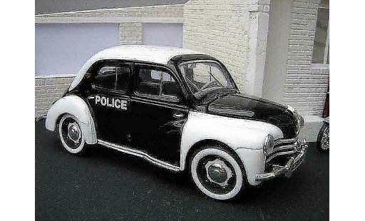 Renault 4CV Base 1/18 Solido police / gendarmerie miniature