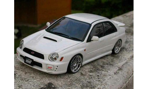 Subaru Impreza WRX 1/18 Autoart STI jantes roja miniature