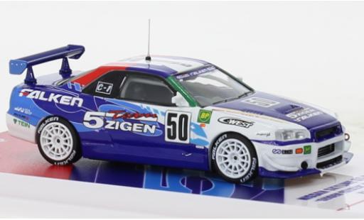 Nissan Skyline 1/64 INNO64 GT-R (R34) RHD No.50 Super 2000 miniature