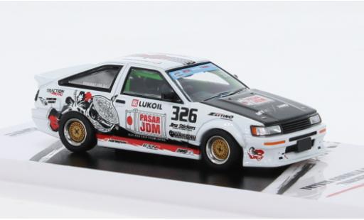 Miniature Toyota Corolla 1/64 INNO64 Levin (AE86) RHD Trackerz Racing Toyota Corolla 1/64 INNO64 Levin (AE86) RHD Trackerz Racing miniature
