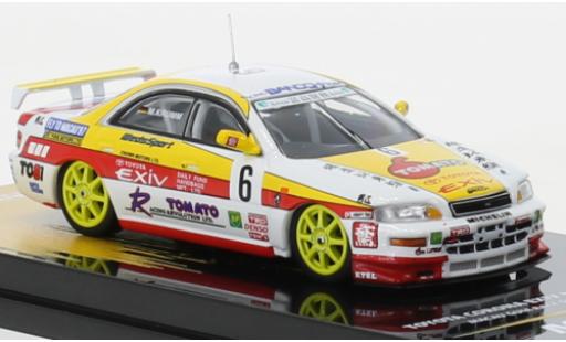 Miniature Toyota Corona 1/64 INNO64 Exiv RHD No.6 Team Bandoh Macau Guia Race 1997 Toyota Corona 1/64 INNO64 Exiv RHD No.6 Team Bandoh Macau Guia Race 1997 miniature