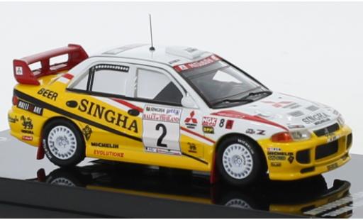 Miniature Mitsubishi Lancer 1/64 INNO64 Evo III No.2 Team Singha RalliArt Singha Rally Thailand 1995 T.Mäkinen/S.Harjanne Mitsubishi Lancer 1/64 INNO64 Evo III No.2 Team Singha RalliArt Singha Rally Thailand 1995 T.Mäkinen/S.Harjanne miniature